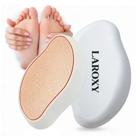 Laroxy nano glass foot pumice grater heel file pumex ❤️ Laroxy