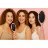 Boar bristle curly hair brush to define curls ❤️Laroxy