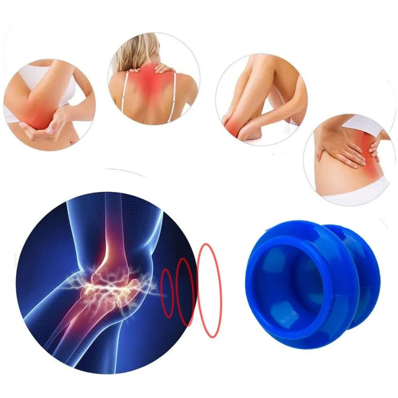 Chinese bubbles for body massage anti-cellulite set of 4pcs ❤️ Laroxy.pl