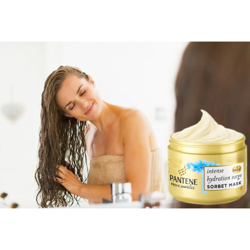 Pantene mask for damaged hair Strongly moisturizing ❤️ Laroxy