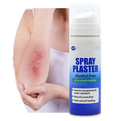 Opatrunek w sprayu do ran obtarcia wodoodporny PLASTER ❤️ Laroxy
