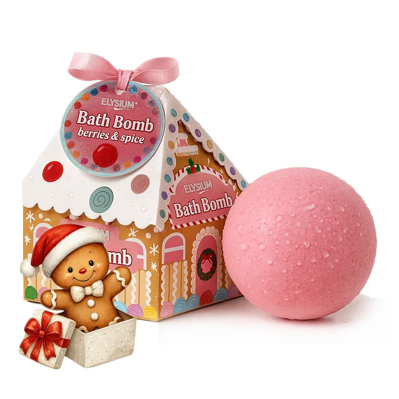 Sparkling blue bath balls holiday gift set ❤️ Laroxy