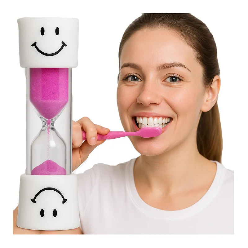 Tooth brushing timer for children and adults hourglass timer ❤️ Laroxy