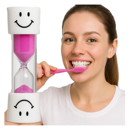 Minutnik do mycia zębów dla dzieci i dorosłych klepsydra timer ❤️ Laroxy