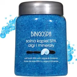 BingoSpa Sól do kąpieli algi i minerały niebieska 850g ❤️ Laroxy.pl