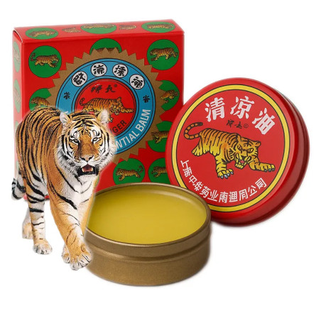 Original Chinese red tiger ointment in a can 🐯 Laroxy.pl