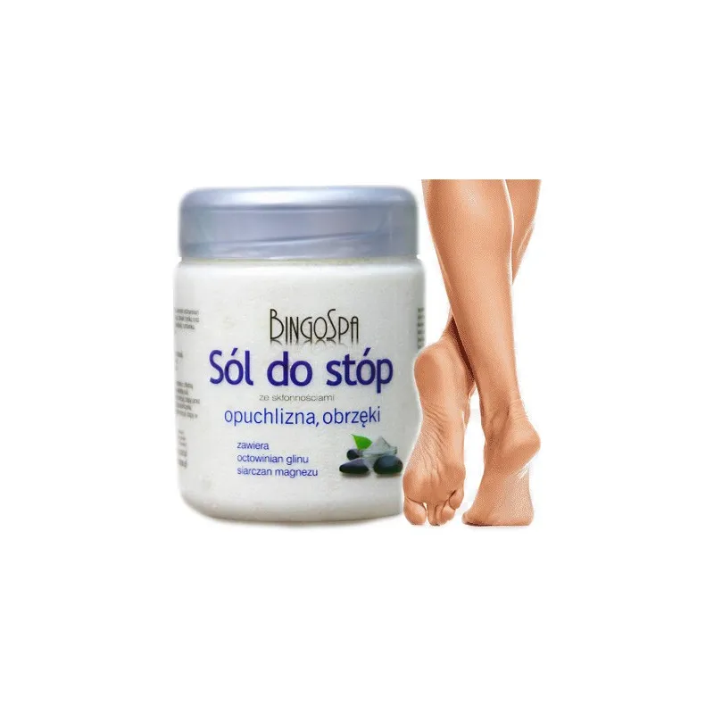 BingoSpa foot salt for swelling and puffiness ❤️ Laroxy.pl