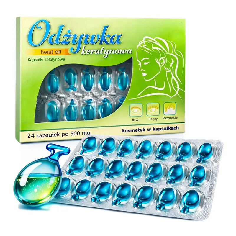 Odżywka do rzęs brwi na porost witamina A E Olej Rycynowy ❤️ Laroxy