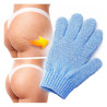 Cellulite glove for bath massage exfoliating scrub 1 piece - Laroxy