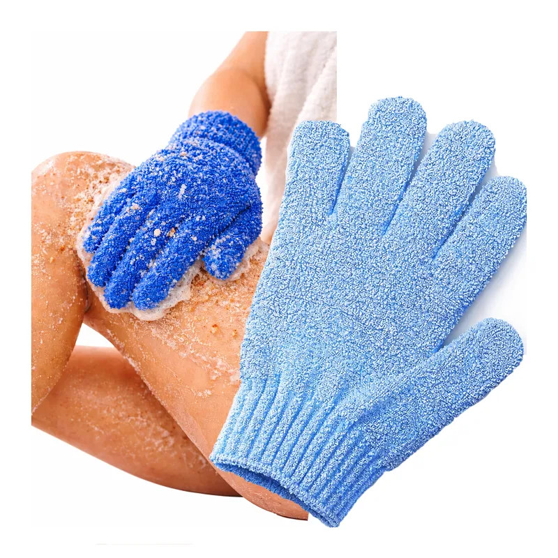 Cellulite glove for bath massage exfoliating scrub 1 piece - Laroxy