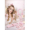 Hair curling roller + rubber bands + pin set LAROXY 💟 Laroxy.pl