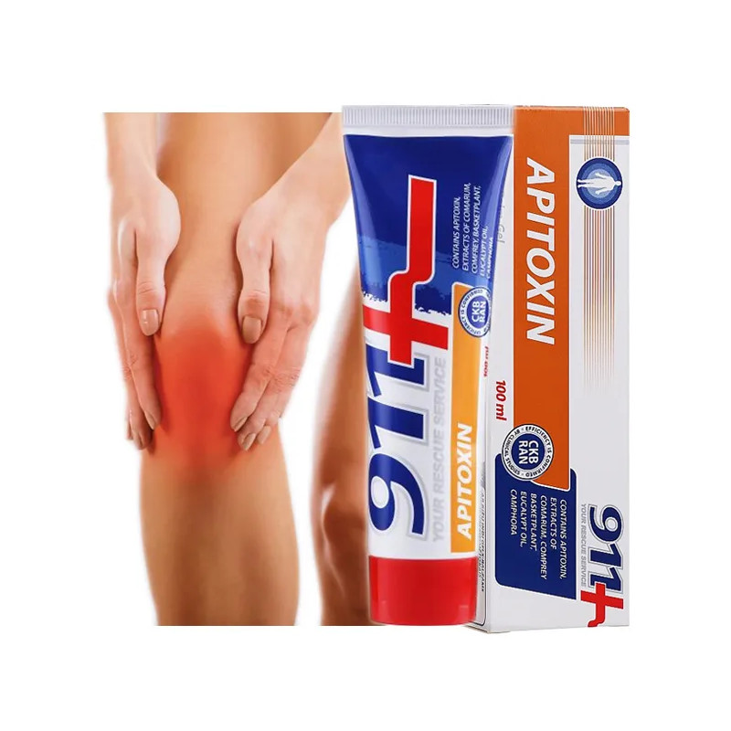 911 APITOXIN Żel-balsam z jadem pszczelim żywokost złoty wąs 100ml - Laroxy