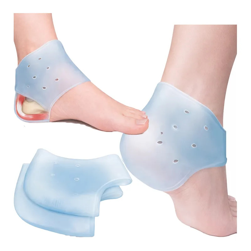 Silicone heel socks for heel spurs thick ❤️ Laroxy