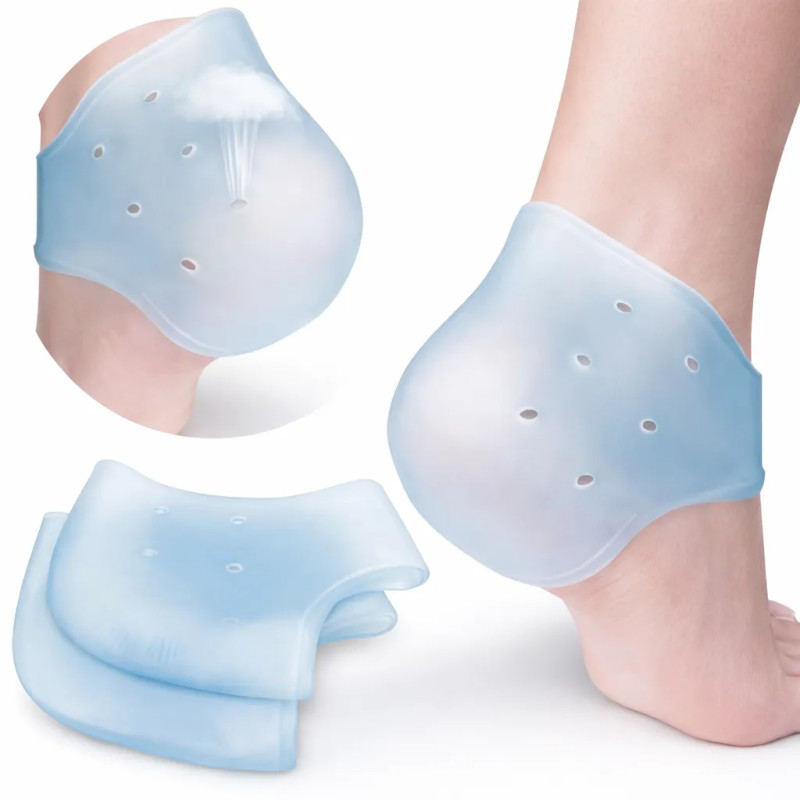 Silicone heel socks for heel spurs thick ❤️ Laroxy