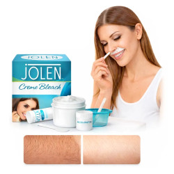 Jolen Lightener for facial hair body and eyebrows - Laroxy