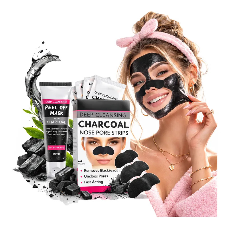Blackheads pores mask + Patches KIT ❤️ Laroxy