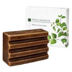 Tar soap for face and body for skin problems - Laroxy.pl