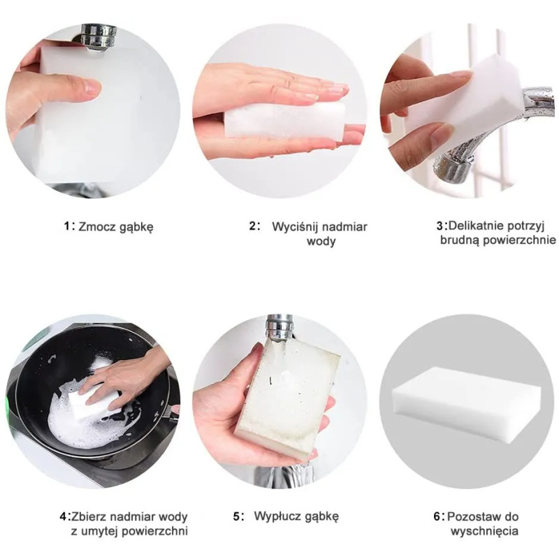 Magic Sponge to Clean Everything Without Detergent ❤️ Laroxy.pl