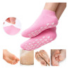 Silicone cosmetic treatment socks for sleeping at night ⭐ Laroxy