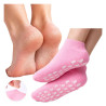 Silicone cosmetic treatment socks for sleeping at night ⭐ Laroxy