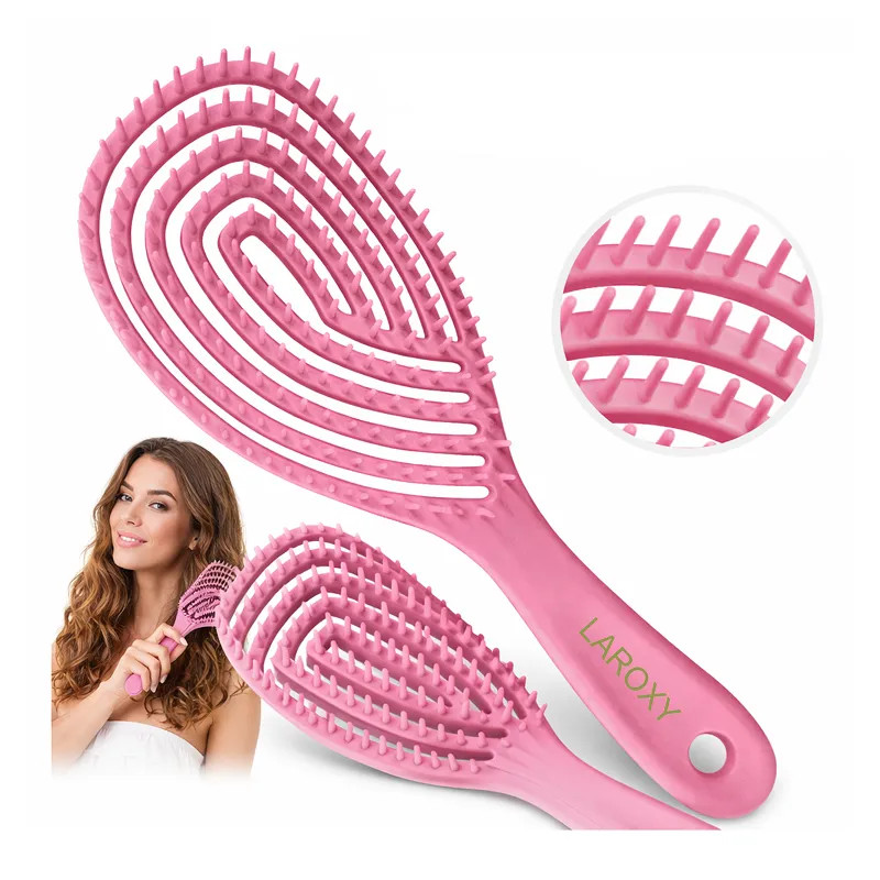 Hair brush for detangling wet hair ❤️ Laroxy.pl