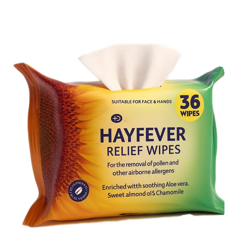 Moistened wipes on face cancer for allergy sufferers - Laroxy