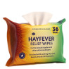 Moistened wipes on face cancer for allergy sufferers - Laroxy