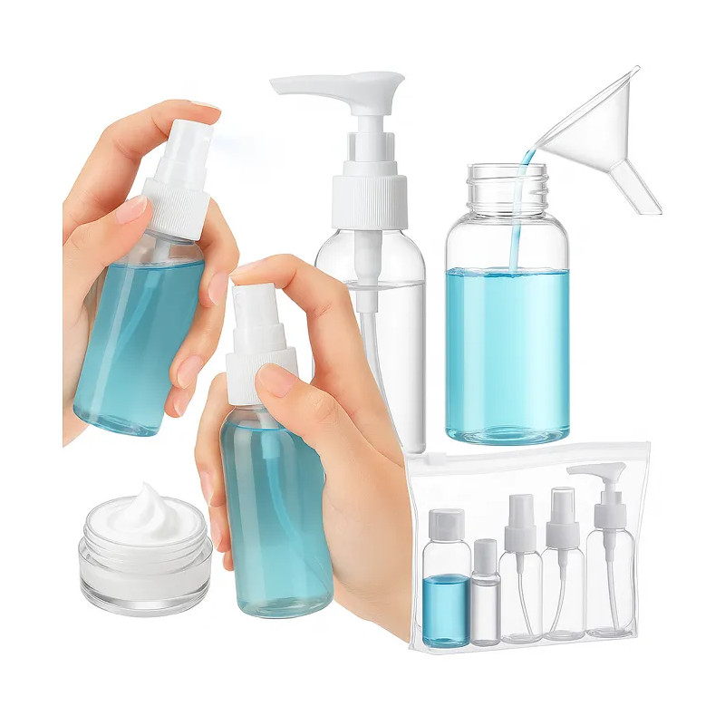 Cosmetics containers for airplane carry-on luggage ❤️ Laroxy.pl