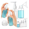 Cosmetics containers for airplane carry-on luggage ❤️ Laroxy.pl