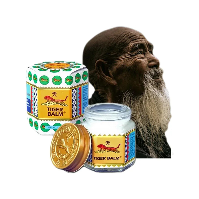 Tiger Balm tiger ointment white cooling ORIGINAL 🐯 Laroxy.co.uk