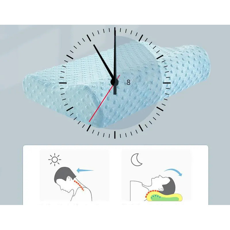 Orthopedic foam sleeping pillow for the spine ❤️ Laroxy.pl