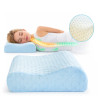Orthopedic foam sleeping pillow for the spine ❤️ Laroxy.pl