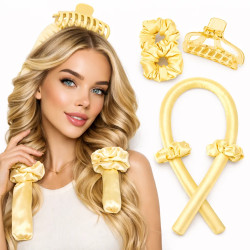 Hair curling roller + rubber bands + pin set LAROXY 💟 Laroxy.pl