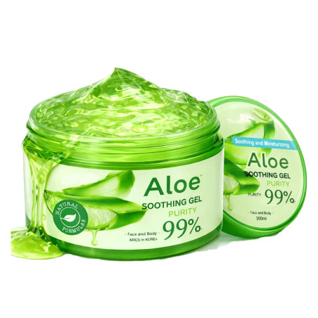 Pure aloe vera gel for face and body ALOE VERA 300ml ❤️ Laroxy.pl