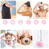 Silicone brush for hair washing and head massage massager ❤️ Laroxy