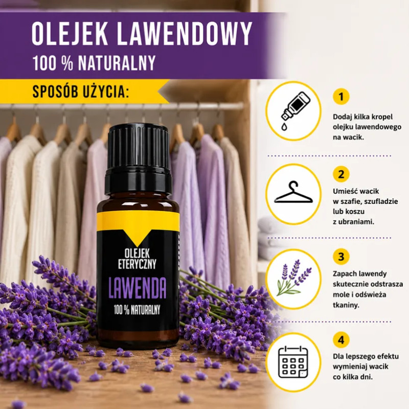 Lavender oil for moths - lavender at mole❤️ store Laroxy.pl
