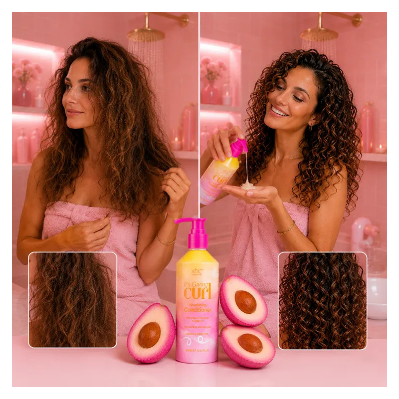 Conditioner for curly wavy hair without SLS and Silicone ❤️ Laroxy.pl