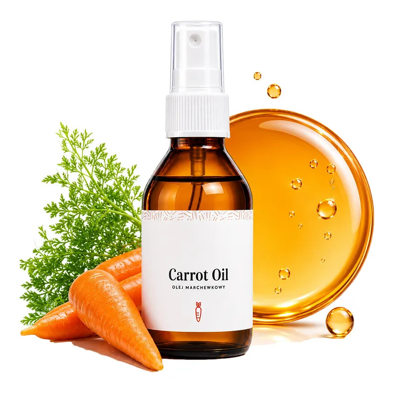Carrot oil tanning accelerator self-tanner ❤️ store Laroxy.pl