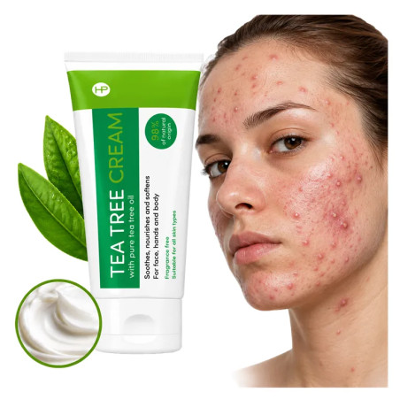 Face Cream with Tea Tree Oil 🍃 Laroxy