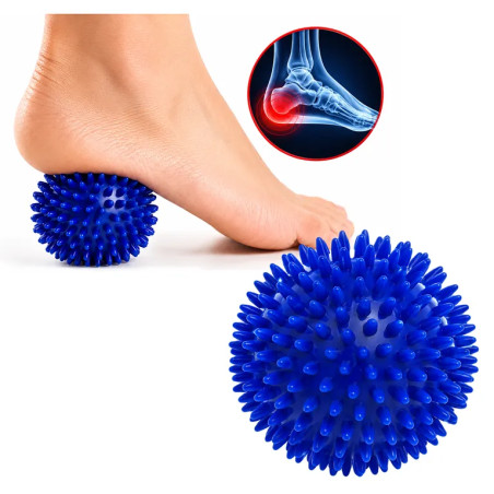 Massage Ball with Spikes for Foot, Body, and Muscle Rolling ⭐ Laroxy.pl