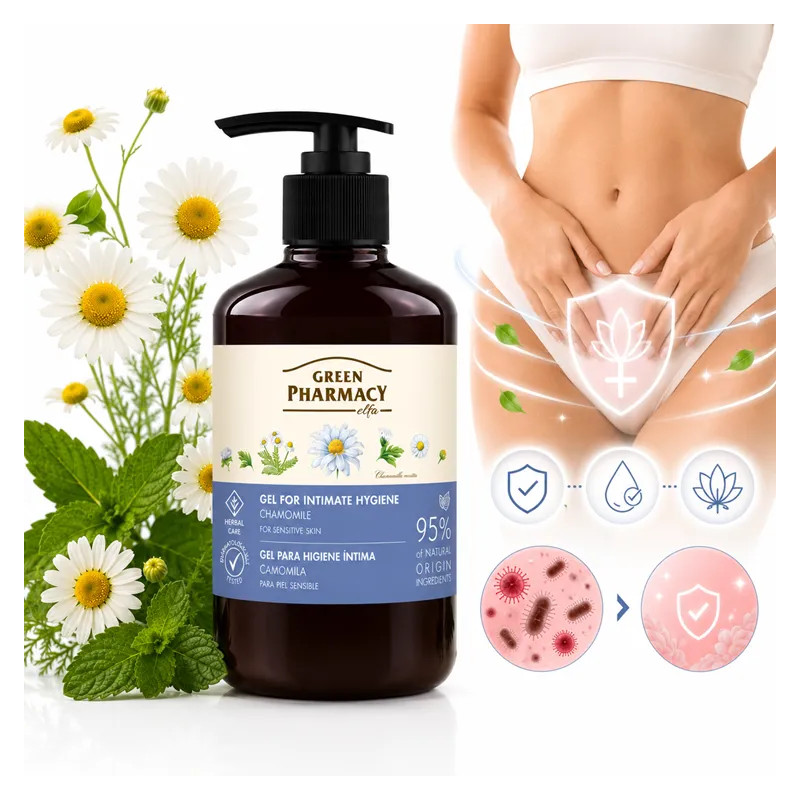 Calendula & Tea Tree Intimate Hygiene Gel - Laroxy.pl