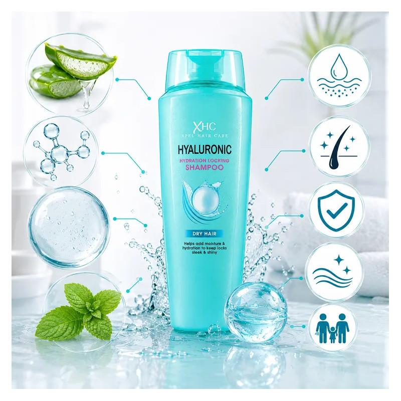 Hyaluronic Acid Shampoo for Dry Hair ❤️ Laroxy.pl