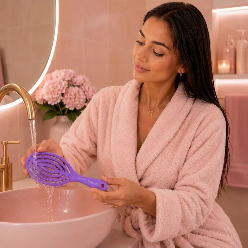 Hairbrush for Wet and Dry Hair and Blow-Drying Conditioners ❤️ Laroxy.pl