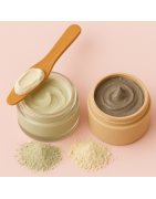 Clays and masks